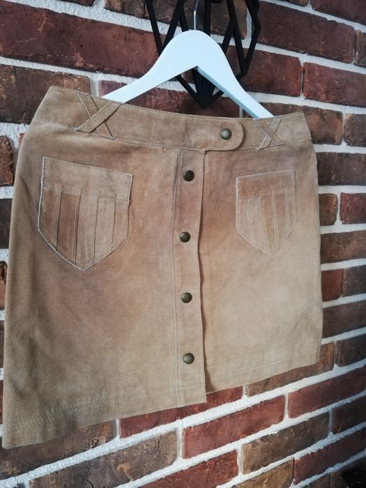 Skórzana spódnica Tammy na 170 cm