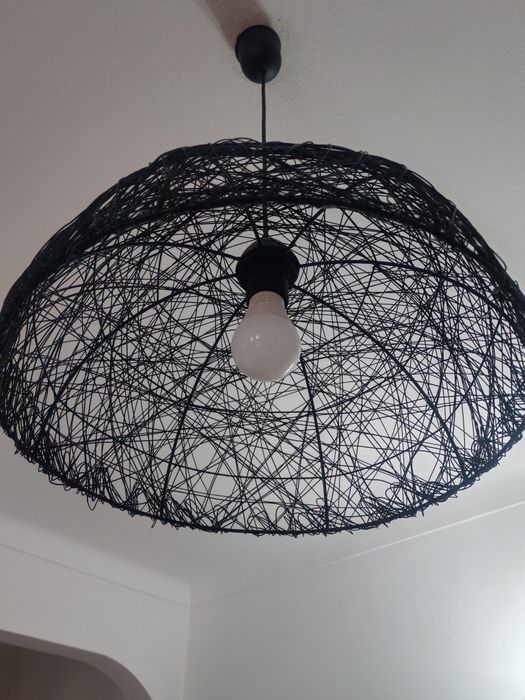 Par de candeeiros de teto