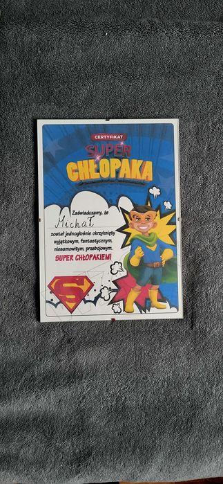 Obrazek na Dzien Chłopaka lub urodziny Personalizowany