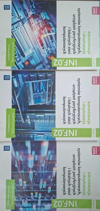 Administracja i eksploatacja systemów komputerowych cz 1,2,3