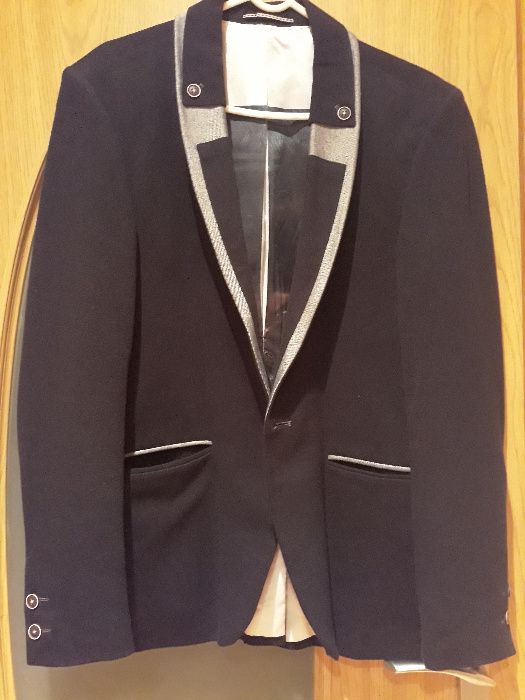 Marynarka męska rozm. 170-178, granat Super modna