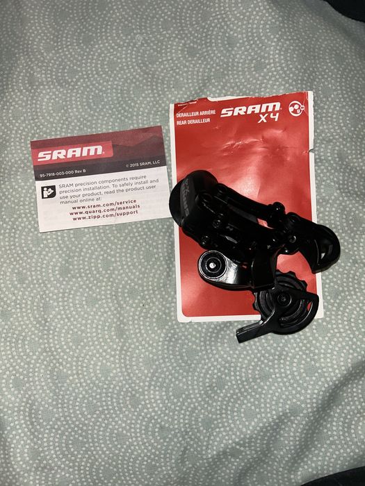 Sram X4 przerzutka tylnia MTB 7/8/9 rzędów nowa