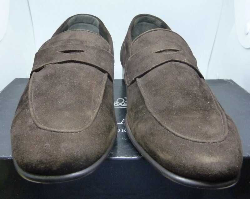 Sapatos novos italianos em camurça Daniela Fargion 41 - SALDO