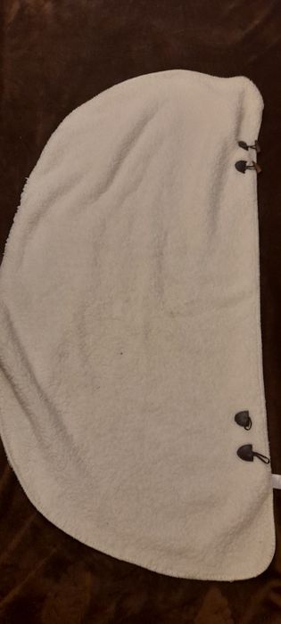 Накидка-шарф під овчинку