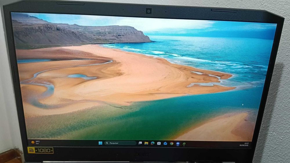 Portátil Gaming Acer Nitro 5 (AN515-55) – 15.6" Full HD / 16GB RAM / GTX 1650 – Sintra