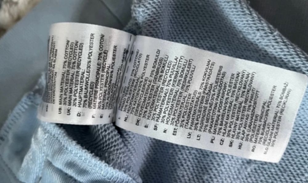 Bluza adidas kaptur błękitna napisy