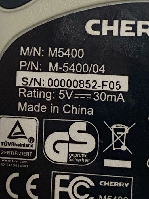 Мишка USB CHERRY M5400 — нові, оригінальні, в наявності 10 шт