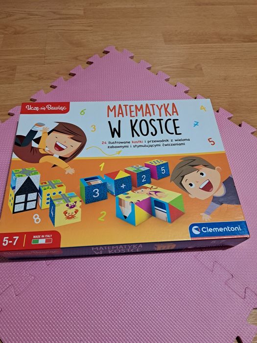 Matematyka W Kostce gra edukacja nauka matematyki przez zabawę