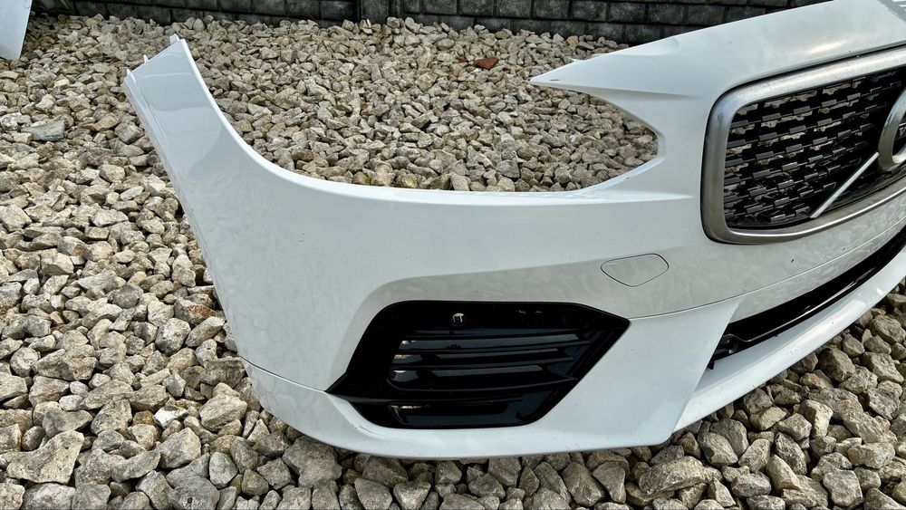 Zderzak przedni R DESIGN 4xPDC VOLVO S90 V90 16- ORYGINALNY