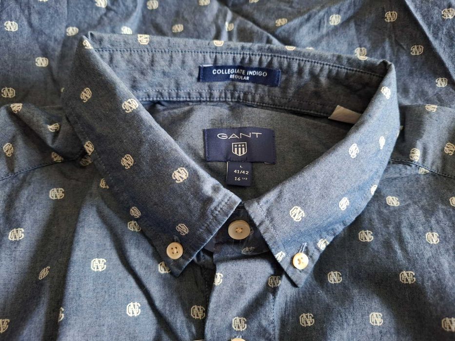 Camisa nova "Collegiate Indigo" GANT 41/42 / L