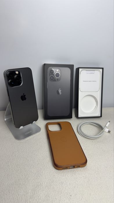 iPhone 13 Pro/Graphite/100% Baterii/Super Stan/Pełen Zestaw