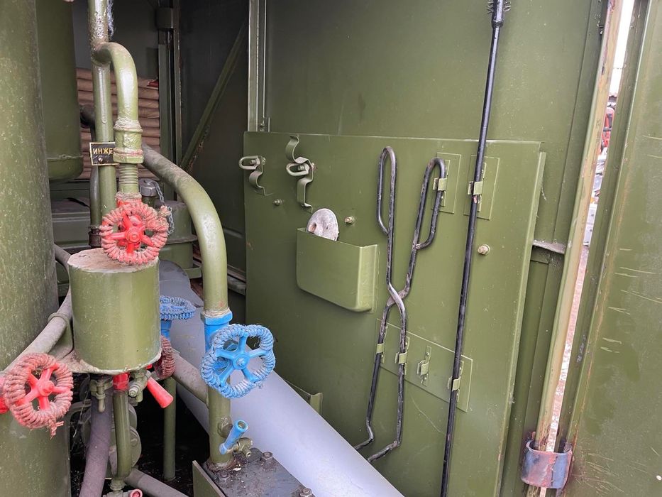 Дезинфекционная-душевая установка