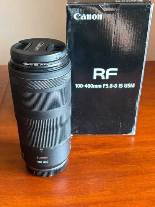 Obiektyw Canon RF 100-400 mm f5.6-8 IS USM filtr UV Visico