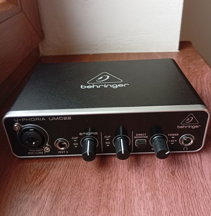 Behringer U-PHORIA UMC22 interfejs USB