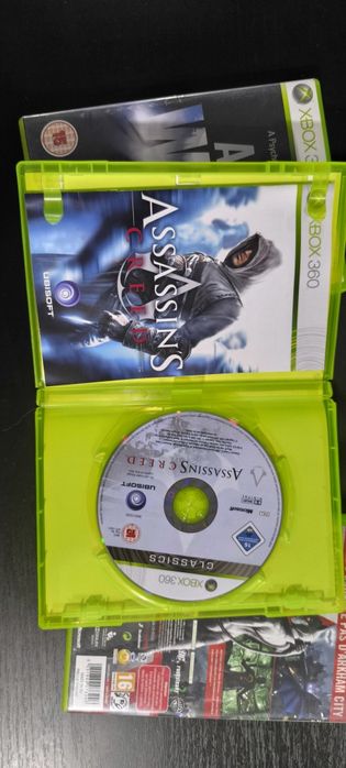 Conjunto de 3 jogos Xbox 360+5 cds danificados