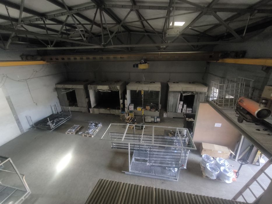 Hala produkcyjna , magazyn, na sprzedaż. Sosnowiec - Niwka. Hala przemysłowa, hala magazynowa, hala produkcyjna z suwnicą