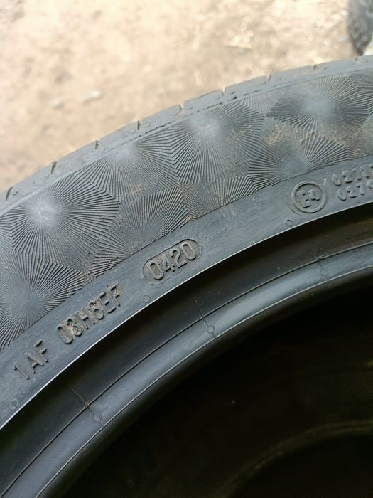 D40, 1 sztuka 255/45r20 Continental PremiumContact 6 z 2020r 6.2mm