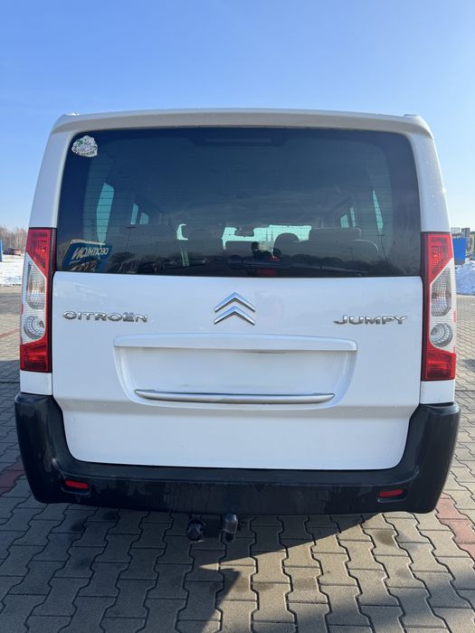 Citroen jumpy - 8 osobowy 2.0 hdi -klima - nawiewy - hak
