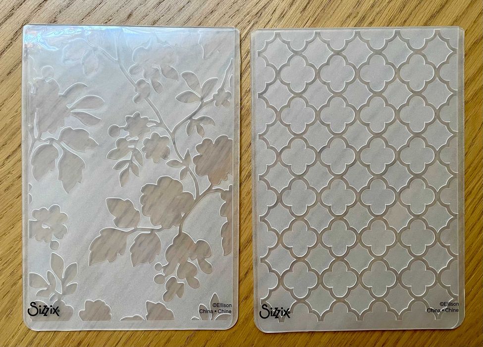 Moldes embossing Sizzix