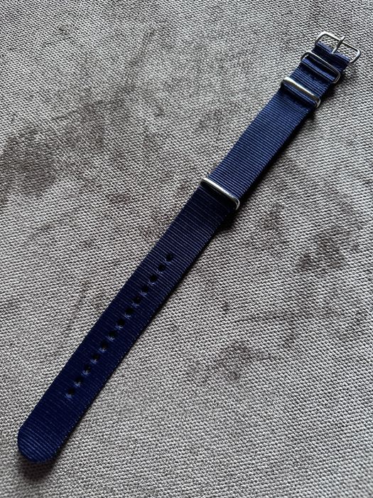 Pasek nato 22mm nowy granatowy casio seiko bulova