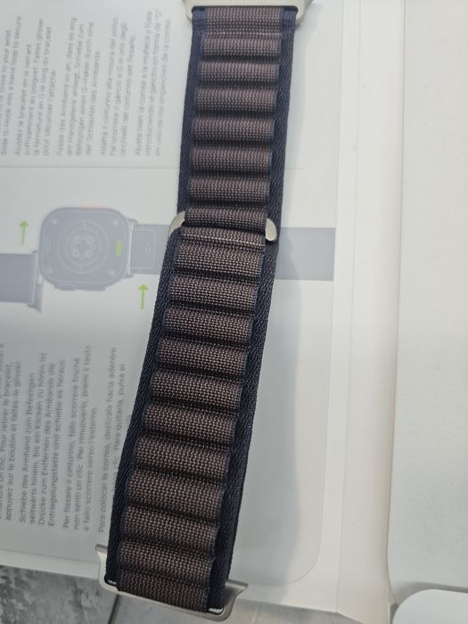 Apple watch ultra original braclete e carregador