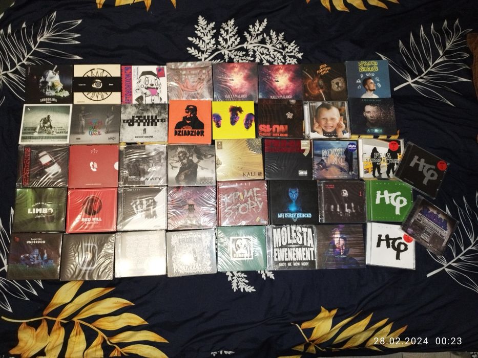 Polskie rap płyty CD