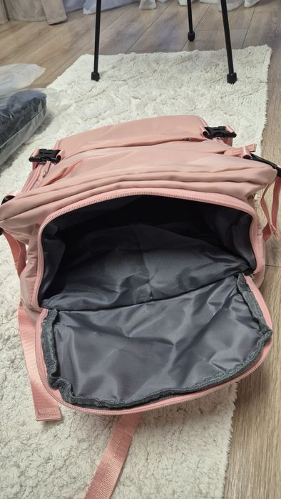 Plecak 40x30x20 różowy ryanair wizzair