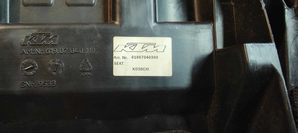 Banco de condutor KTM 1290