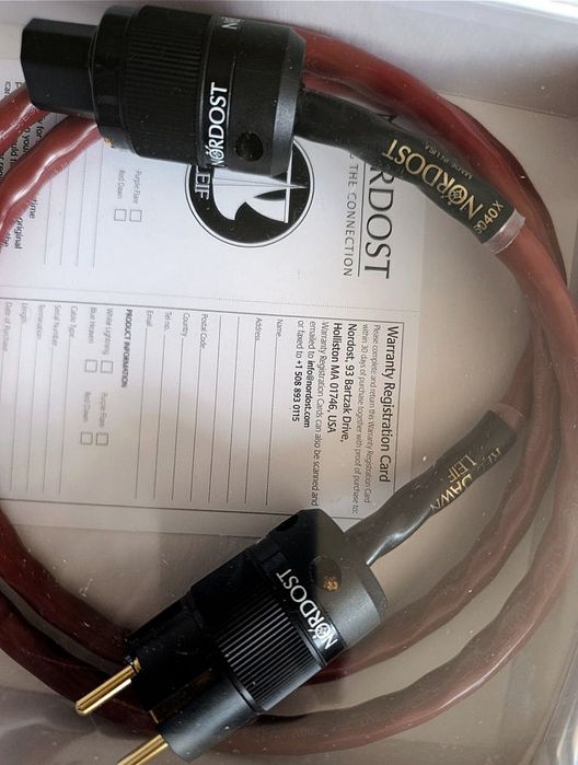 Kabel zasilający NORDOST RED DAWN 1,5 m Hi-End