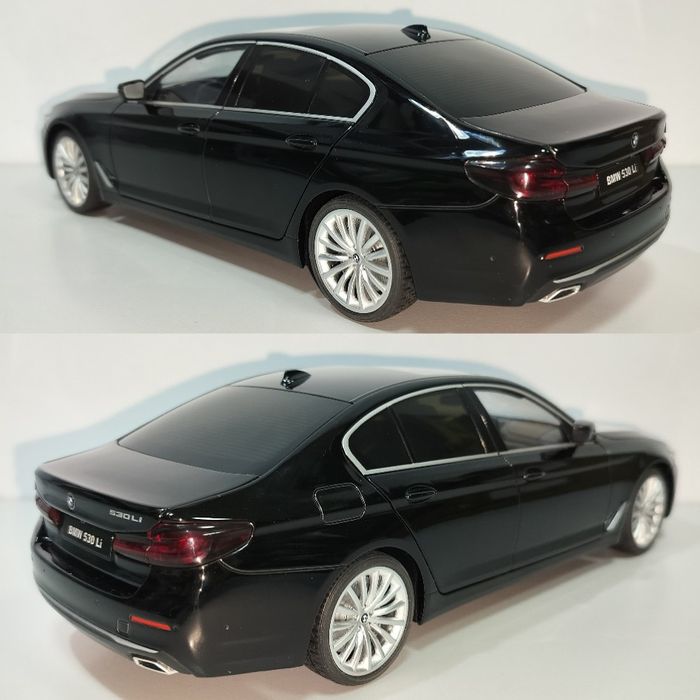 BMW 5 series 530LI модель 1:18 Black Mamba Металлическая