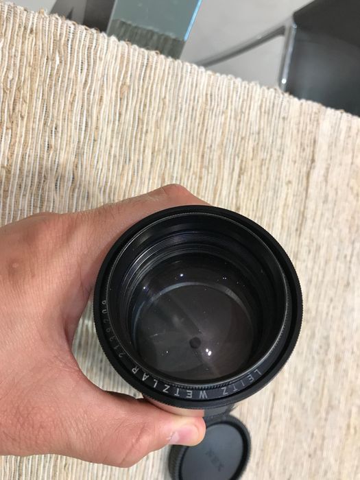 Leica Elmarit-R 135mm f2.8 (adaptador sony e-mount) Lente Objectiva