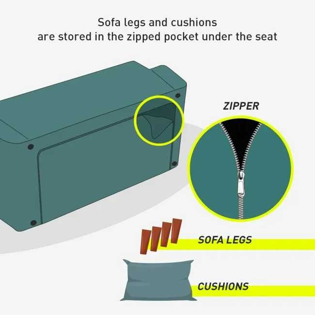 Sofa Cama 2 lugares