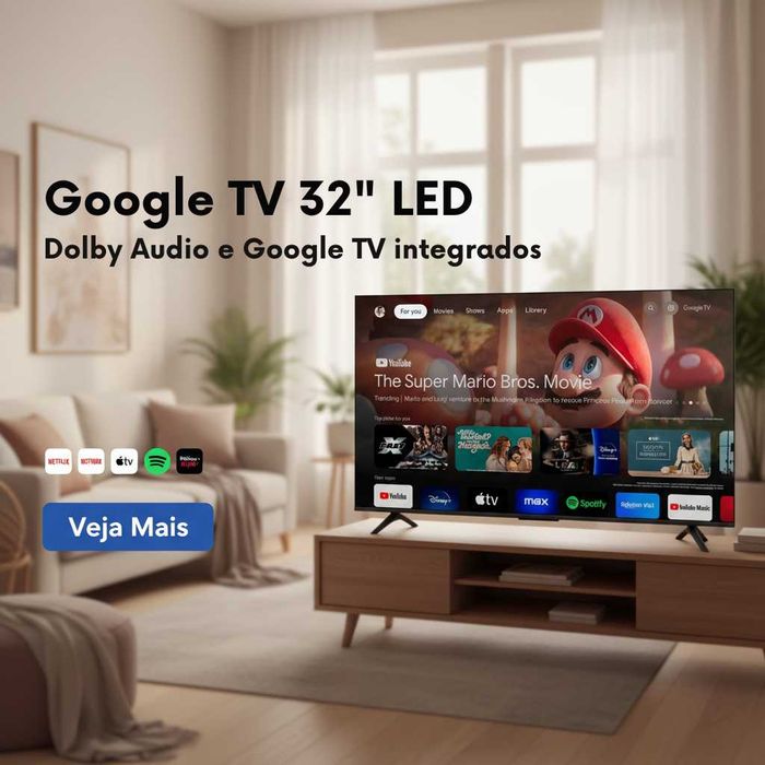 Smart TV Xiaomi 32” LED (2025) – NOVA • 149€