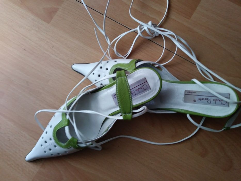 Buty nowe sandałki skóra