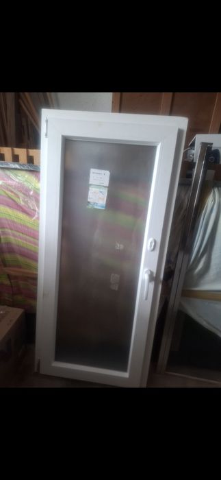 Porta Janela PVC Branca