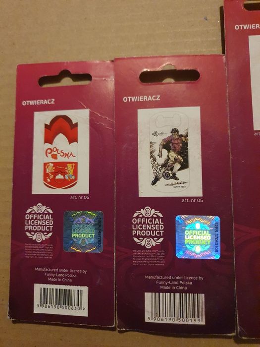 Zestaw gadżetów Euro 2012