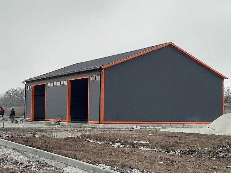 Виготовлення ангарів, складів, кіосків, мафів, складських приміщень