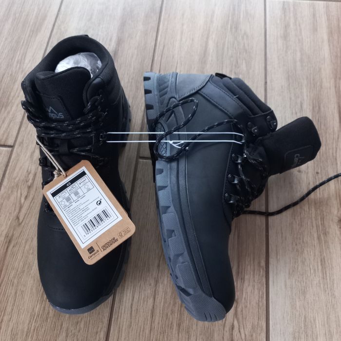 Campus- męskie  buty czarne-43- nowe