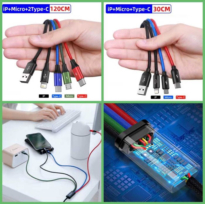 Зарядний пристрій, Кабель Baseus HDMI 8K