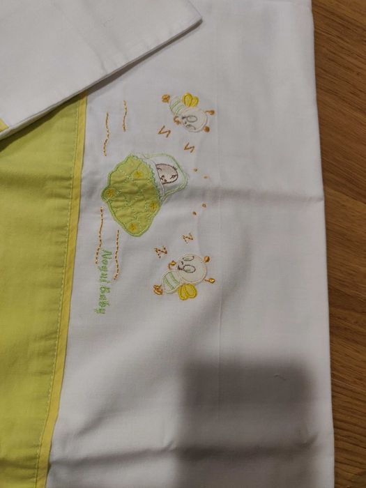 Conjunto de lençóis e mantas para alcofa