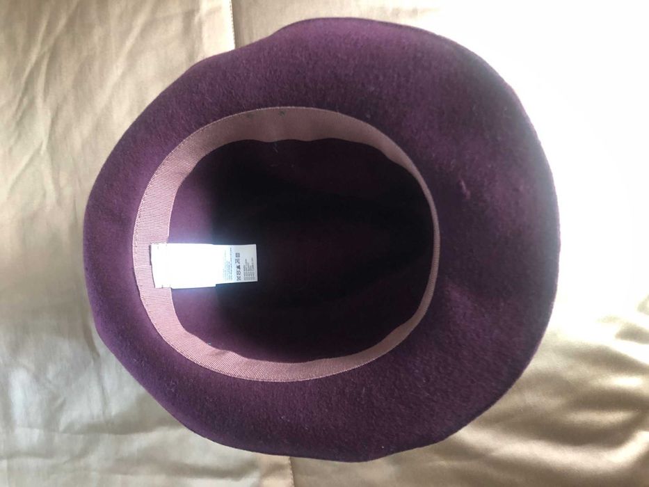 Chapéu bordeaux Hoss Intropia (panama) 100% lã