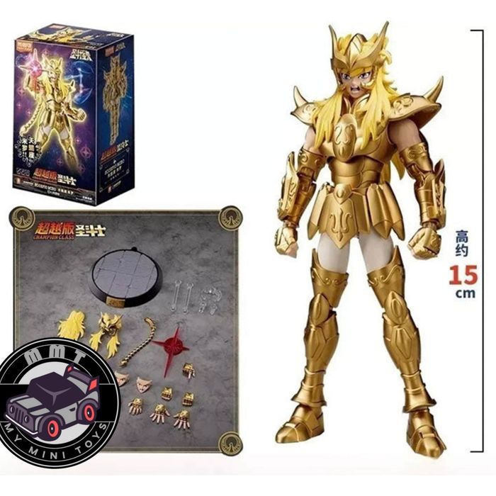 Saint Seiya Cavaleiro de Ouro Escorpião Milo Figura da Classe Campeão da Blokees para montar