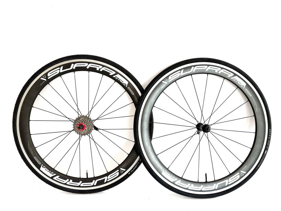 Koła szosowe karbonowe SUPRA 55 szosa carbon pod hamulce szczękowe