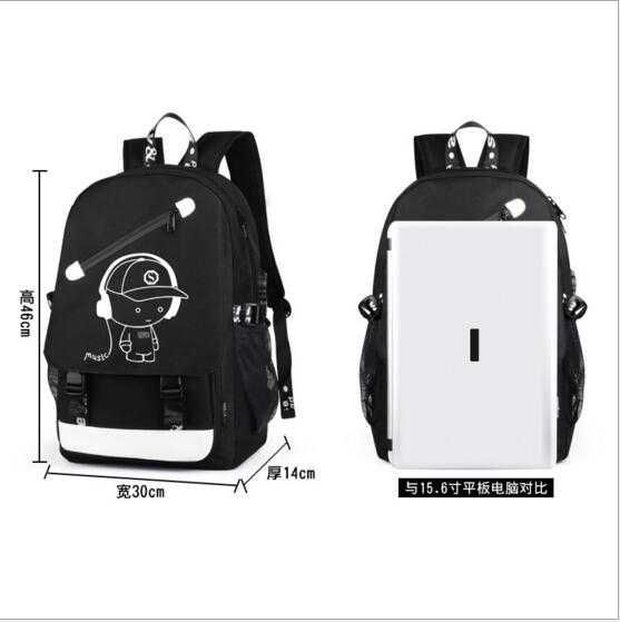 Plecak Mochila fluorescencyjny Młodziezowy Szkolny