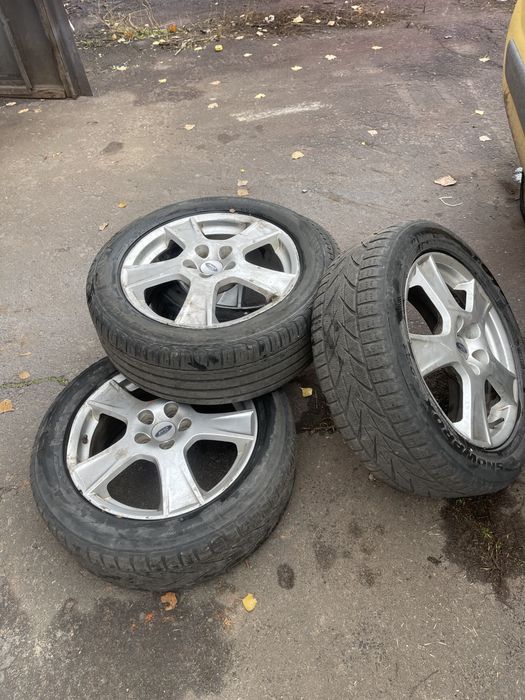 Титани з резиною 5*108 r17 5x108 диски з гумою