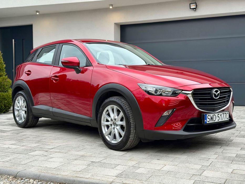 Mazda CX-3 2019 | 49 tys. km | PIĘKNY KOLOR | OKAZJA | VAT-marża
