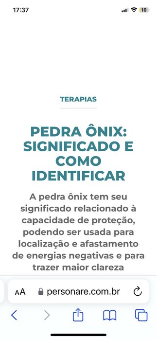 Viceroy anel com pedra onix novo