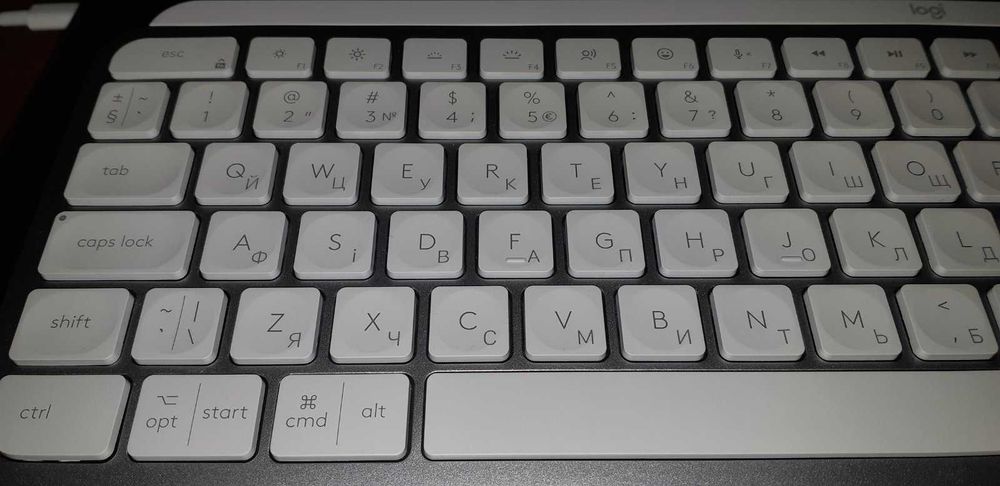 Клавіатура безпроводна Logitech MX Keys S for Mac