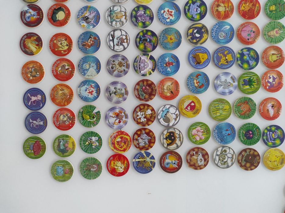 Pokemon tazo 2d seria 1 set 1 i 2 komplet kolekcja rezerwacja