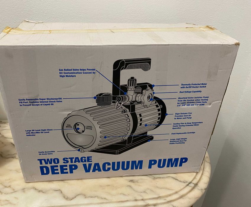 Bomba De Vácuo para AVAC/R De Duplo Estágio Mastercool